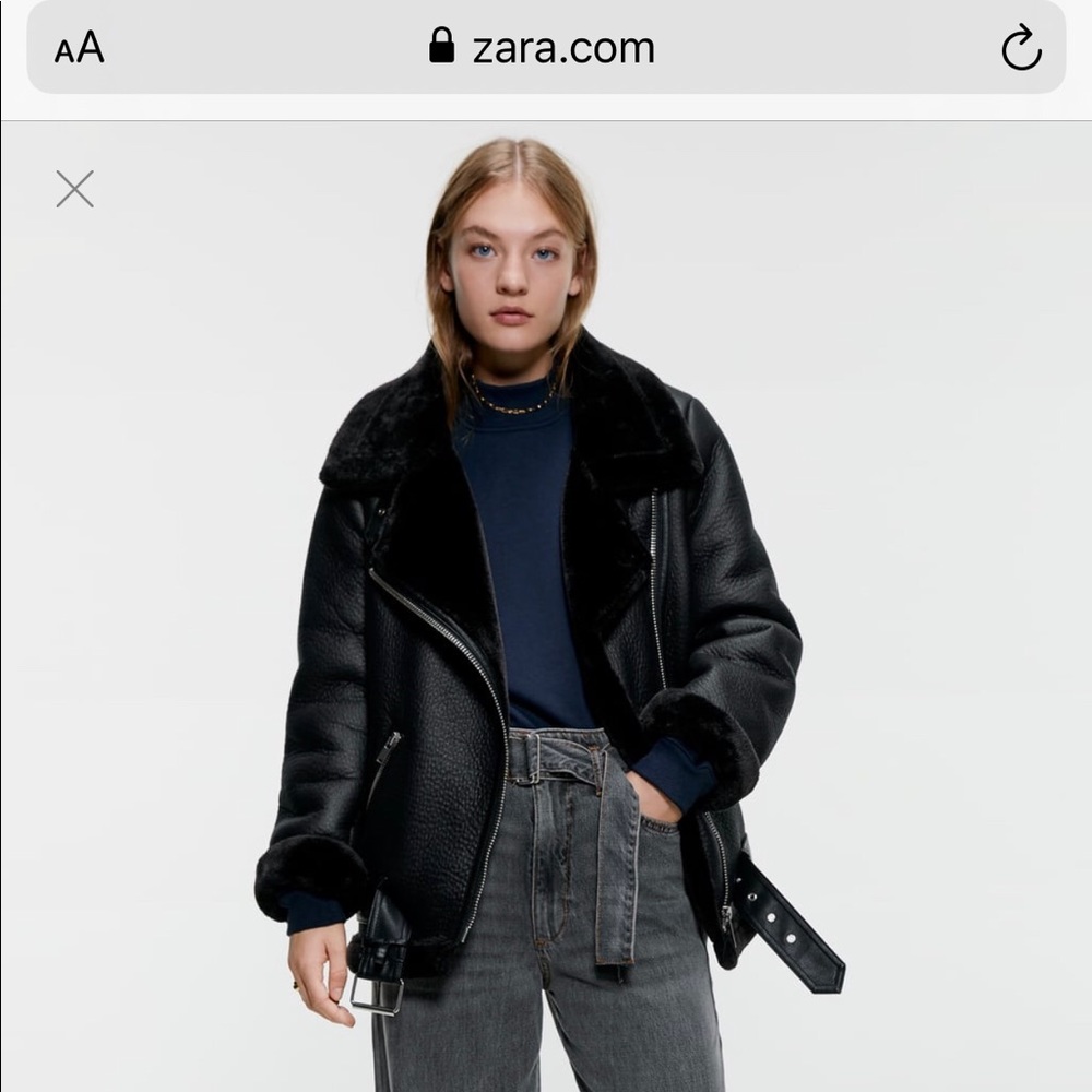 Double Faced Biker Jacket